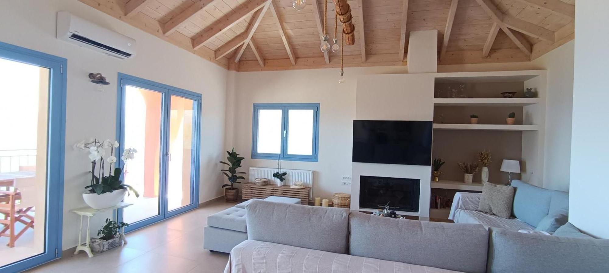 Augustela Villa Seaview Vacation Villa Айя-Евфимия Экстерьер фото