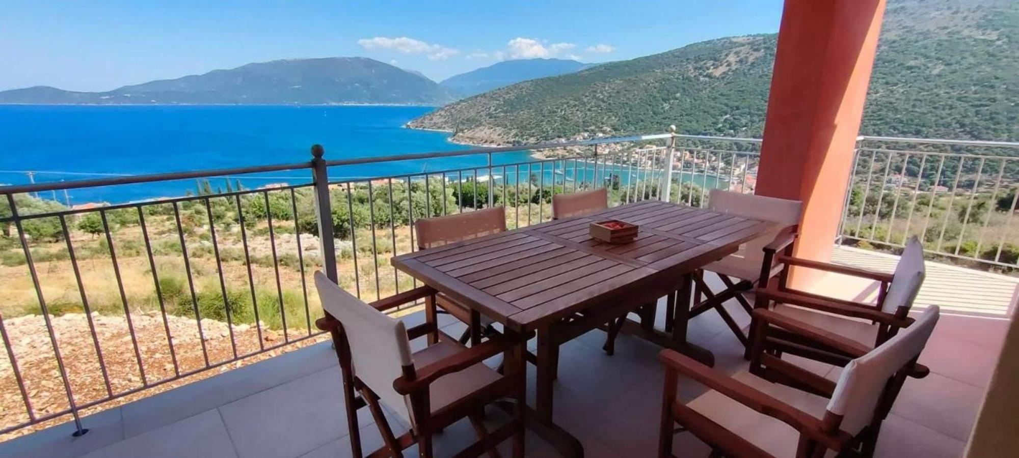 Augustela Villa Seaview Vacation Villa Айя-Евфимия Экстерьер фото