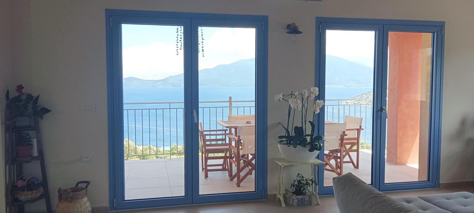 Augustela Villa Seaview Vacation Villa Айя-Евфимия Экстерьер фото