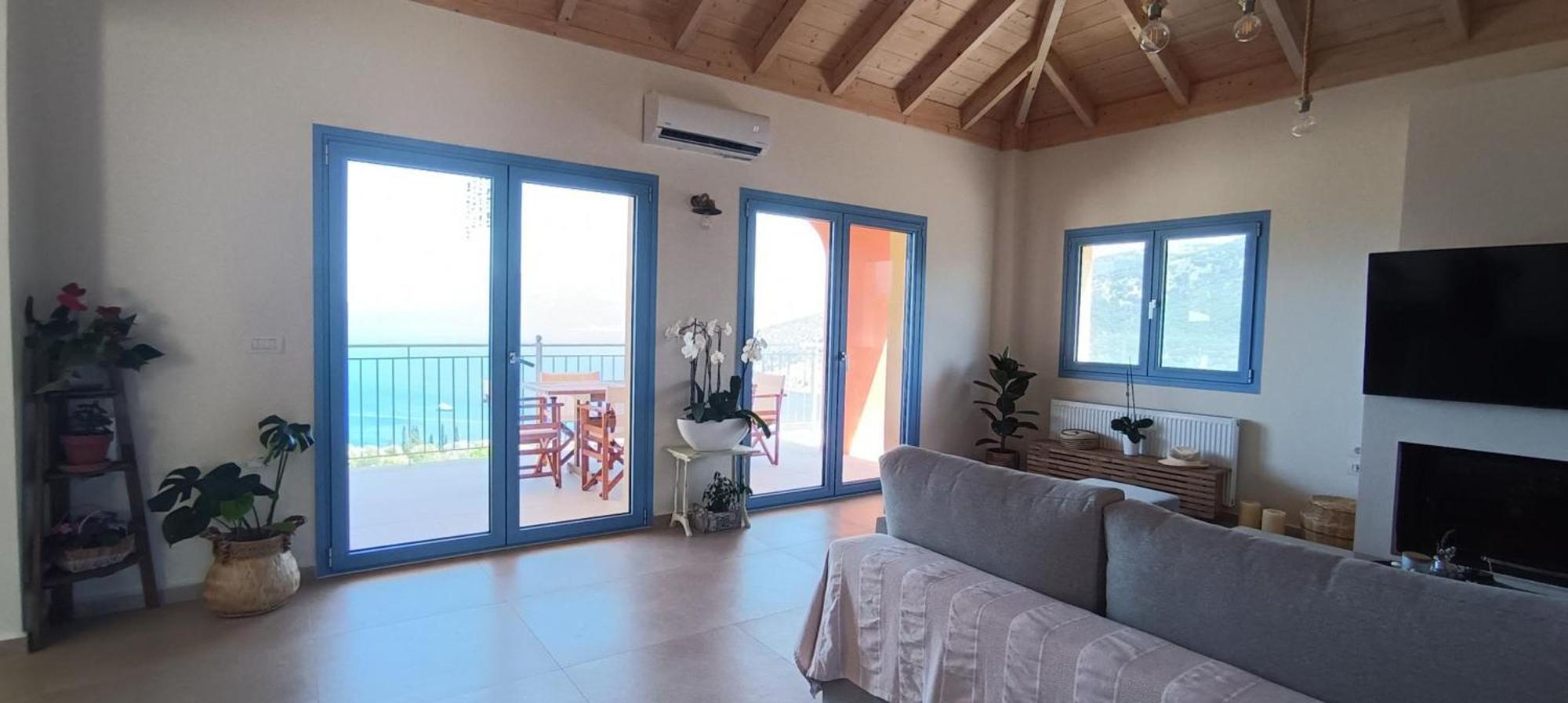 Augustela Villa Seaview Vacation Villa Айя-Евфимия Экстерьер фото