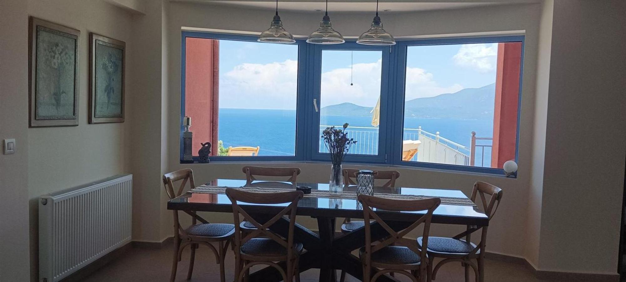 Augustela Villa Seaview Vacation Villa Айя-Евфимия Экстерьер фото