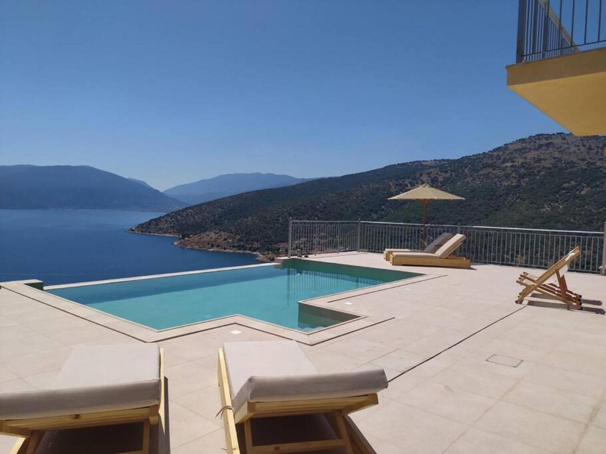 Augustela Villa Seaview Vacation Villa Айя-Евфимия Экстерьер фото