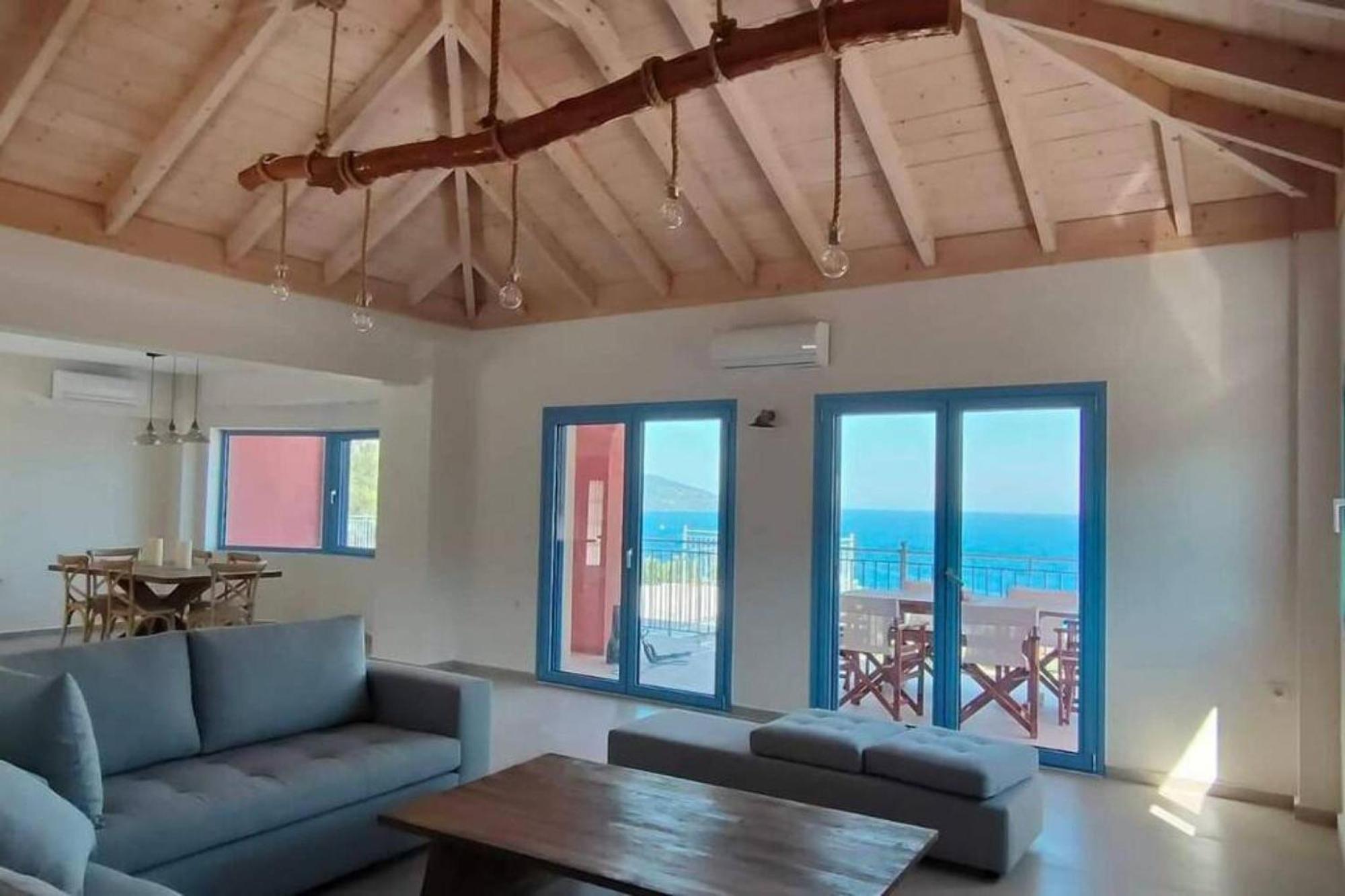 Augustela Villa Seaview Vacation Villa Айя-Евфимия Экстерьер фото